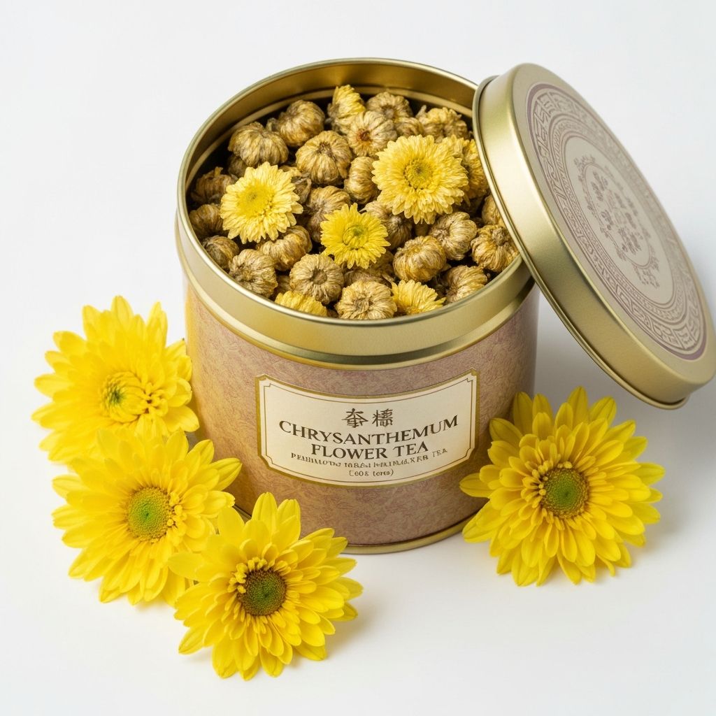 杭白菊胎菊花茶